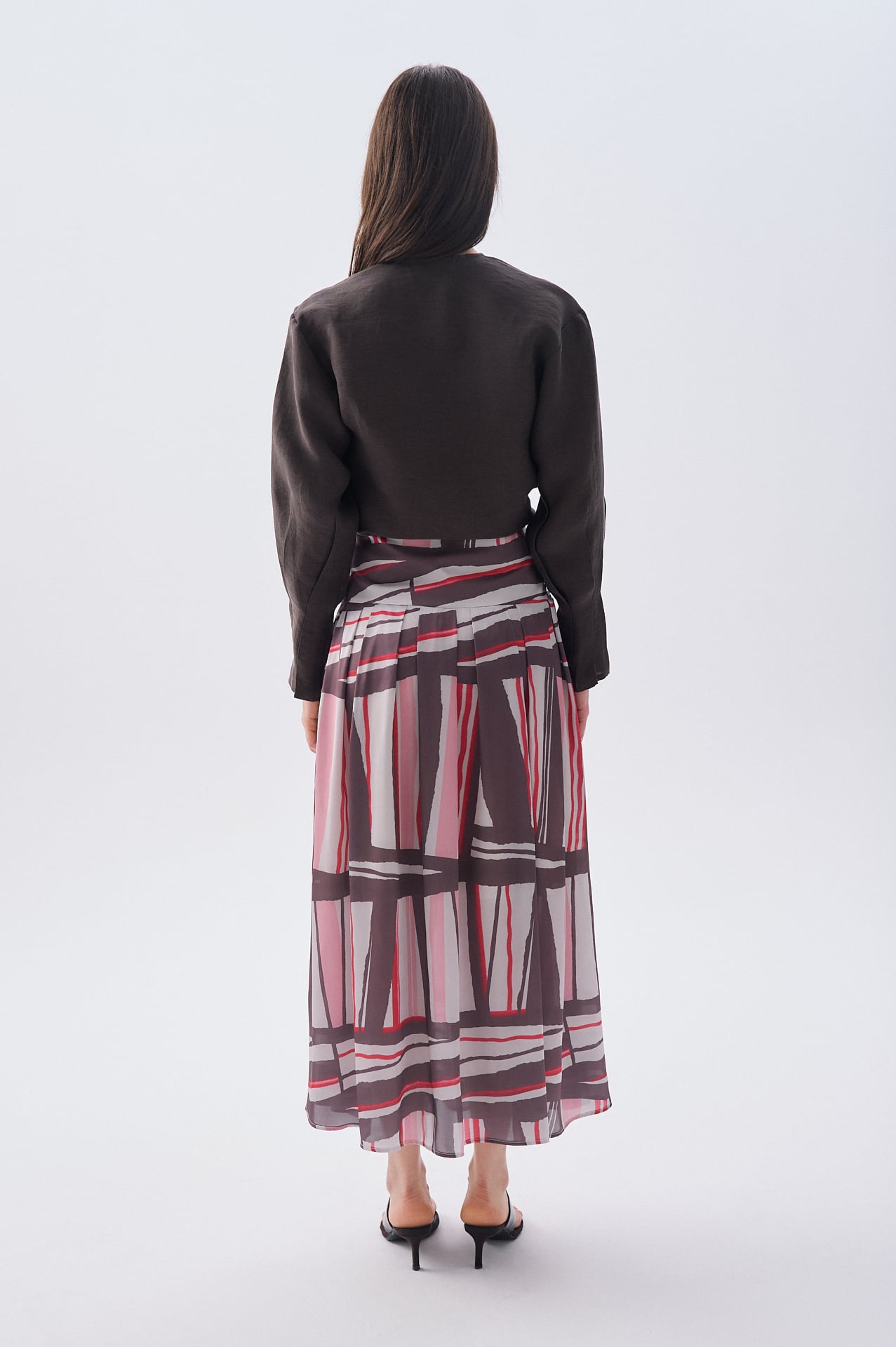 KETEN KARIŞIMLI ANVELOP BAĞLAMALI BLUZ