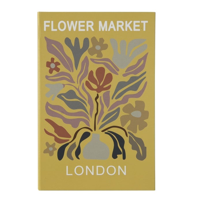 FLOWER MARKET KİTAP KUTU 19X30 CM