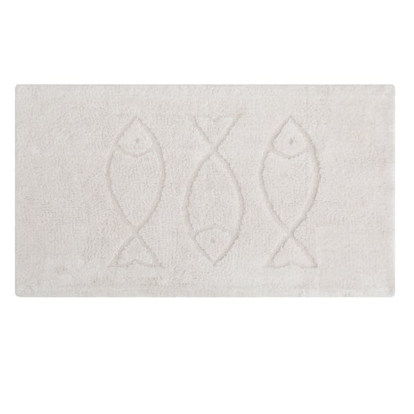 Mudo Home  Marin Aqua Banyo Paspası Ekru 60X100 Cm