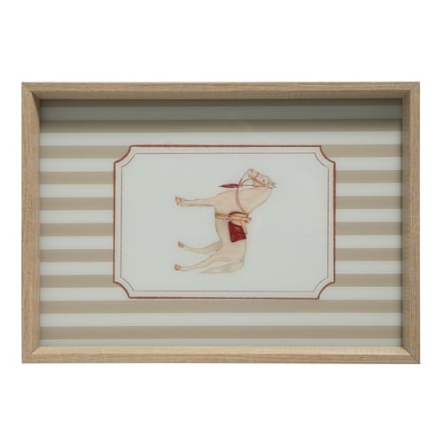 HORSE DEKORATİF TEPSİ 31X42 CM