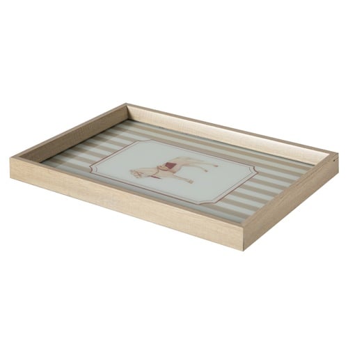 HORSE DEKORATİF TEPSİ 31X42 CM