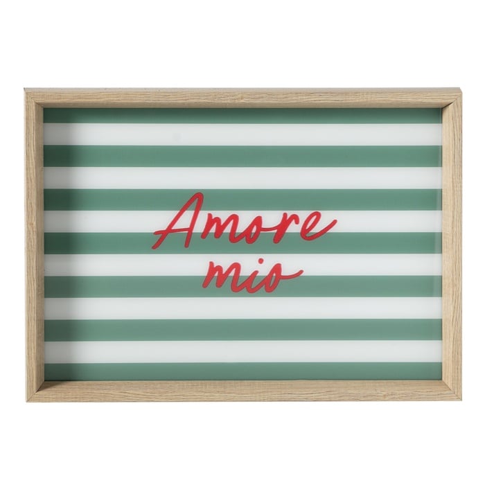 AMORE MIO DEKORATİF TEPSİ 31X42 CM