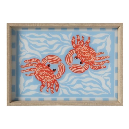 CRABS DEKORATİF TEPSİ 31X42 CM