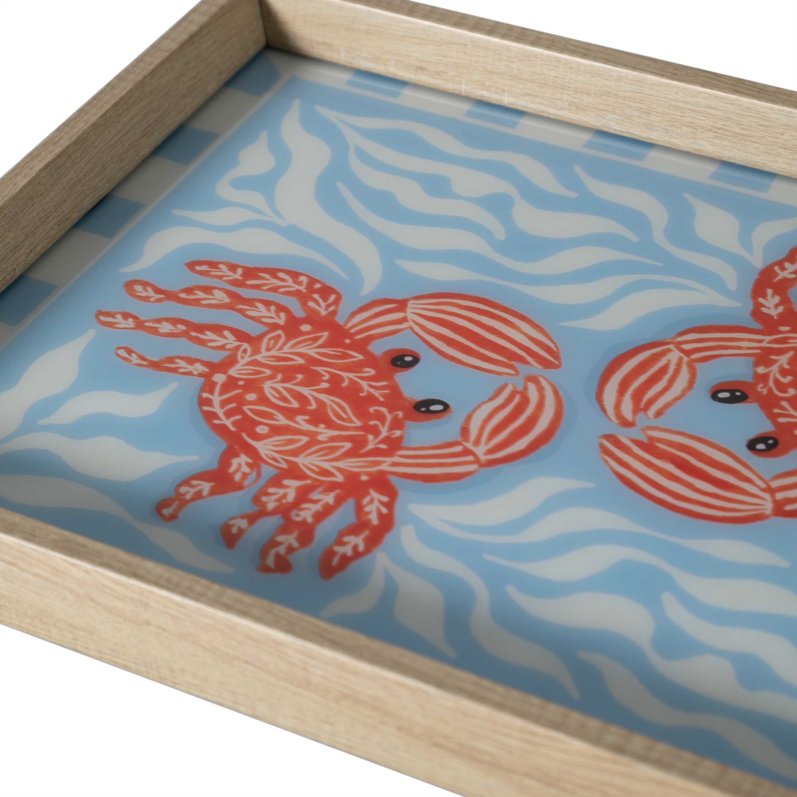 CRABS DEKORATİF TEPSİ 31X42 CM