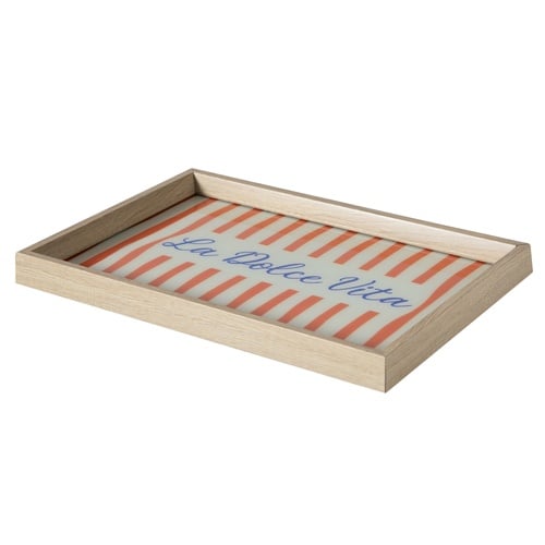 LA DOLCE VITA DEKORATİF TEPSİ 31X42 CM