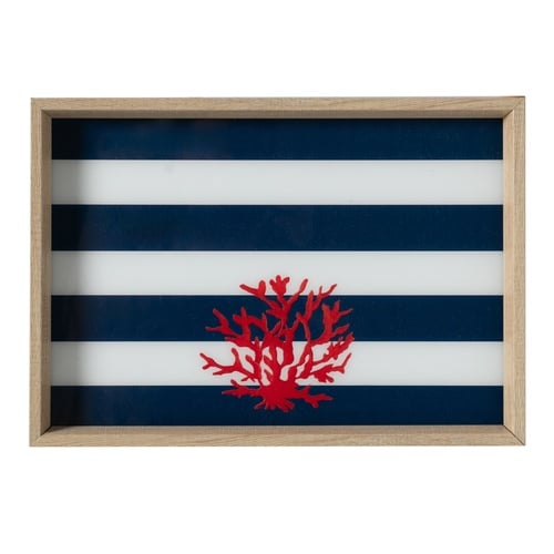 CORAL DEKORATİF TEPSİ 31X42 CM