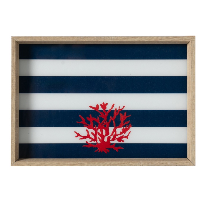 CORAL DEKORATİF TEPSİ 31X42 CM