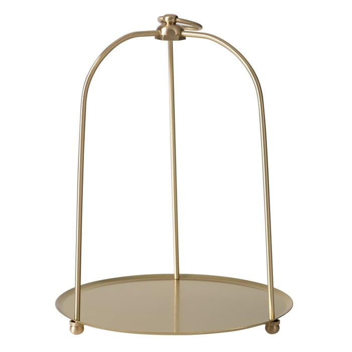 LIORA KULPLU DEKORATİF TEPSİ  21X28 CM