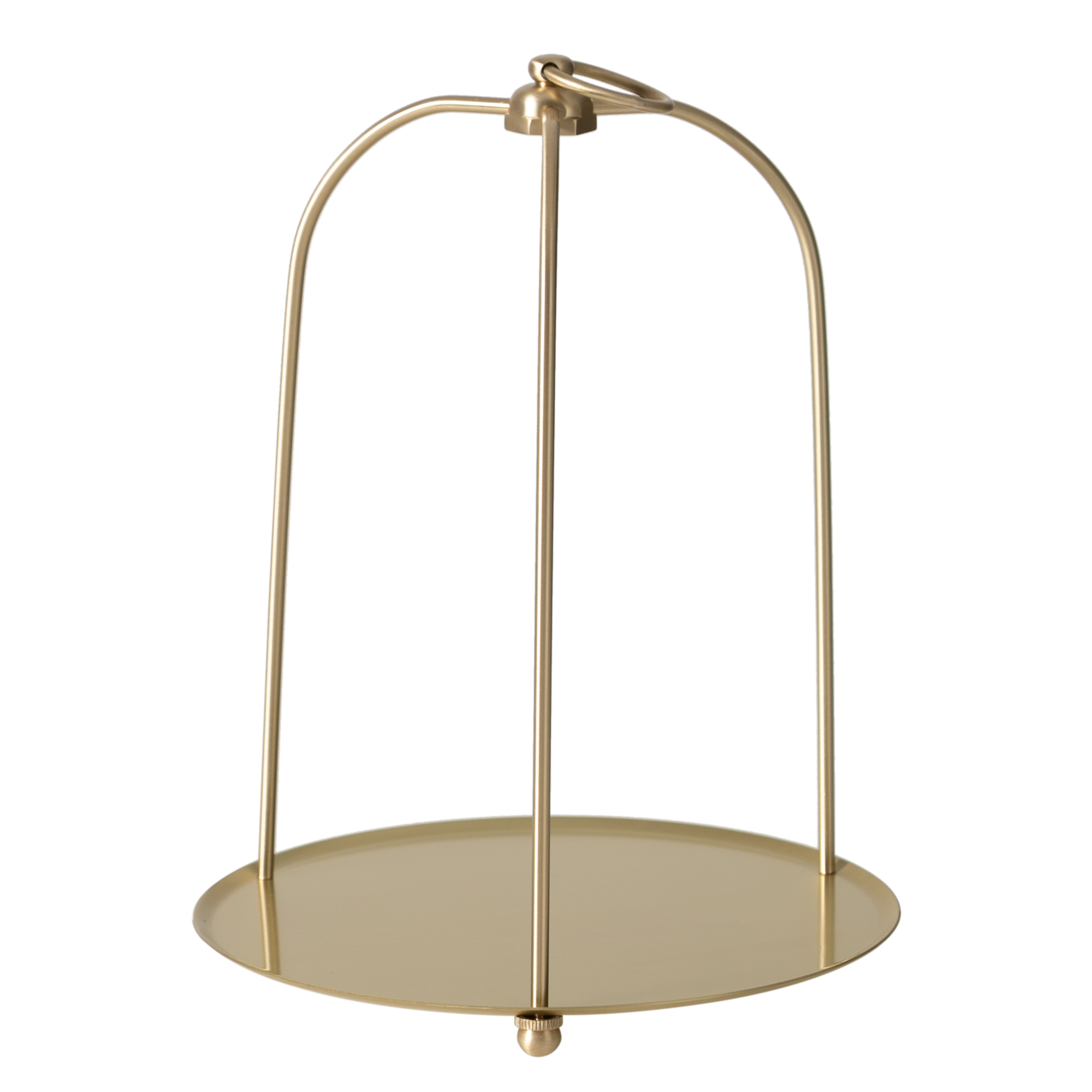 LIORA KULPLU DEKORATİF TEPSİ  21X28 CM