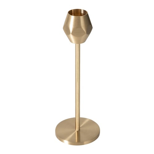 HEXA PİRİNÇ MUMLUK KÜÇÜK  BOY 17 CM