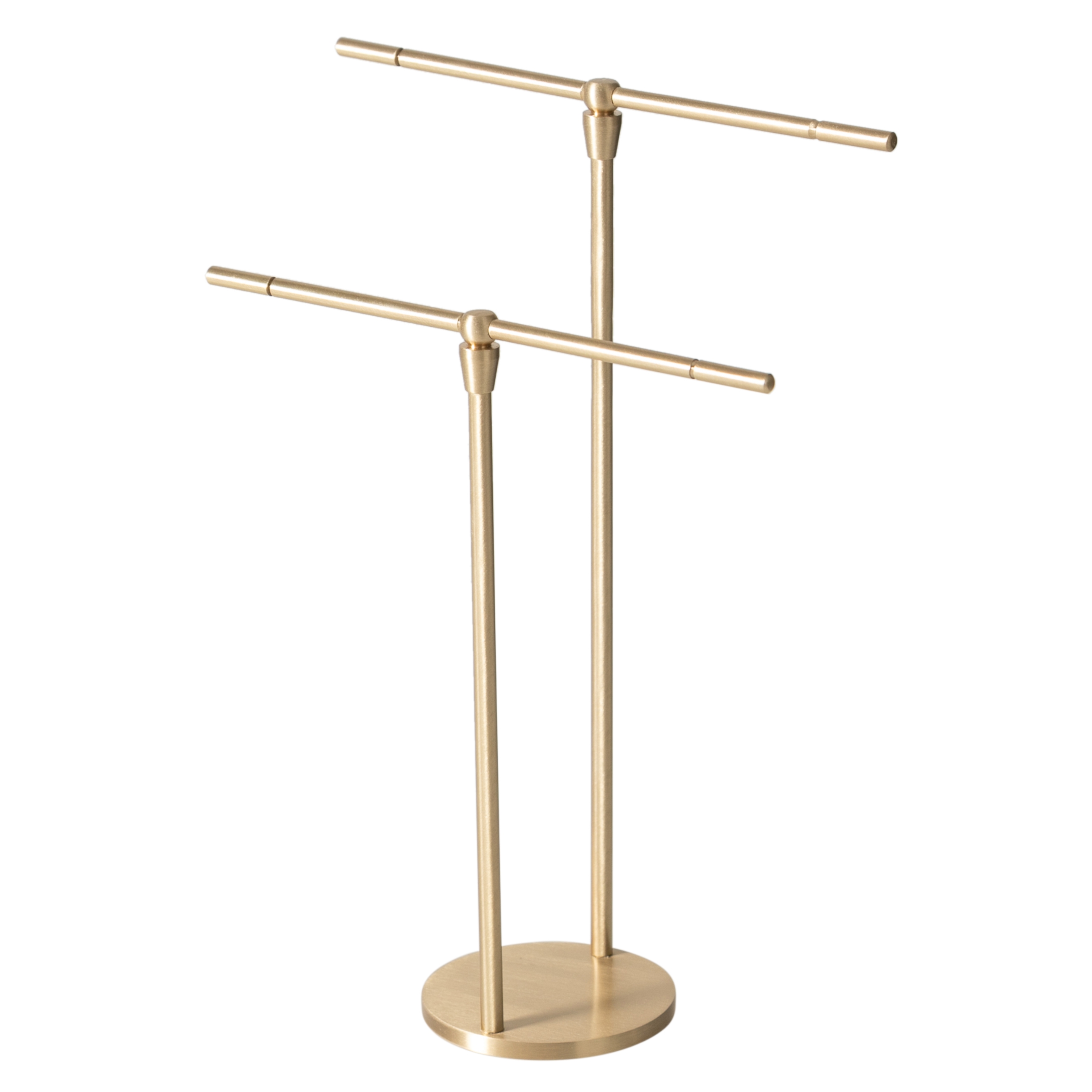 PİRİNÇ 2'Lİ TAKI STANDI 23 CM