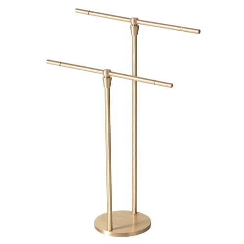 PİRİNÇ 2'Lİ TAKI STANDI 23 CM