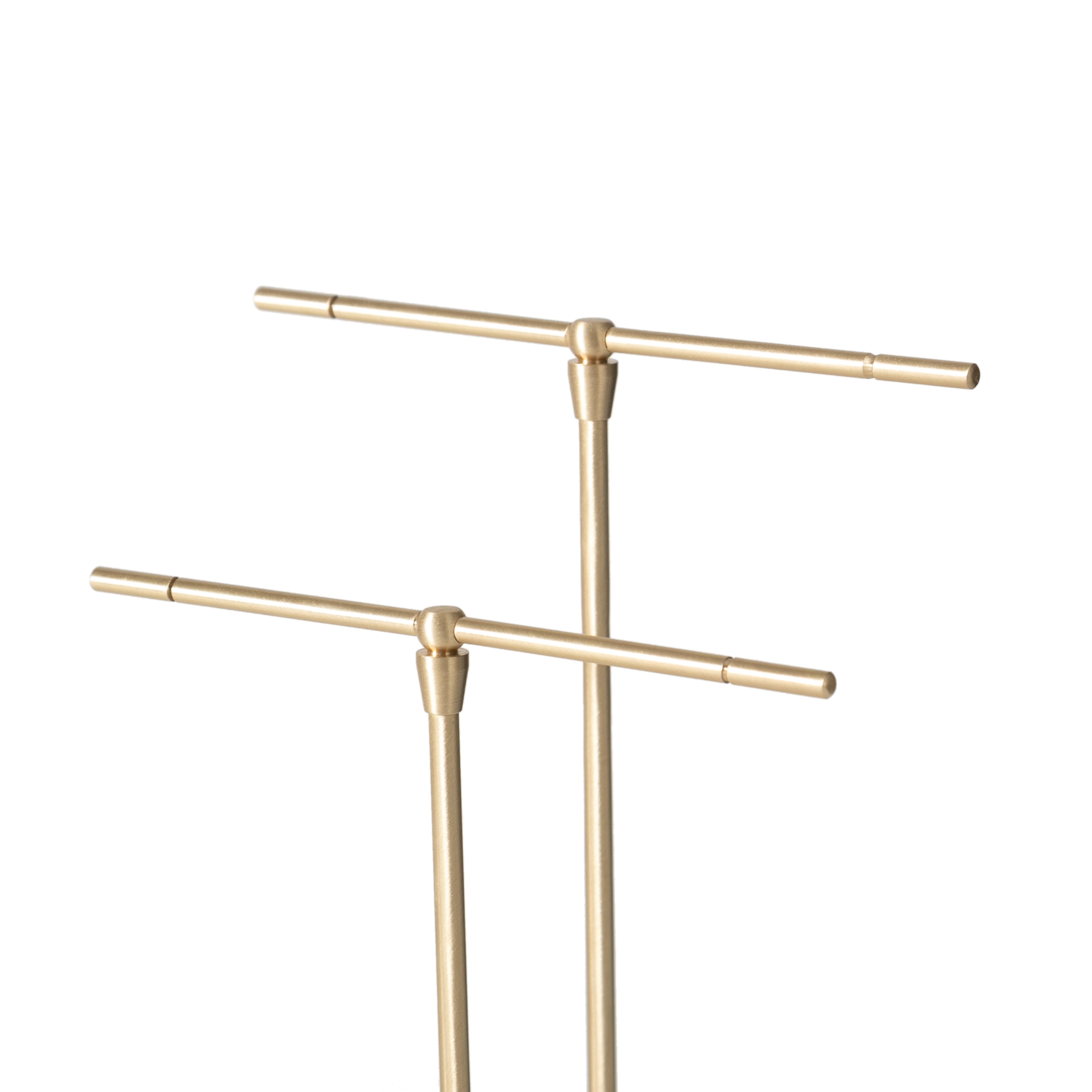 PİRİNÇ 2'Lİ TAKI STANDI 23 CM