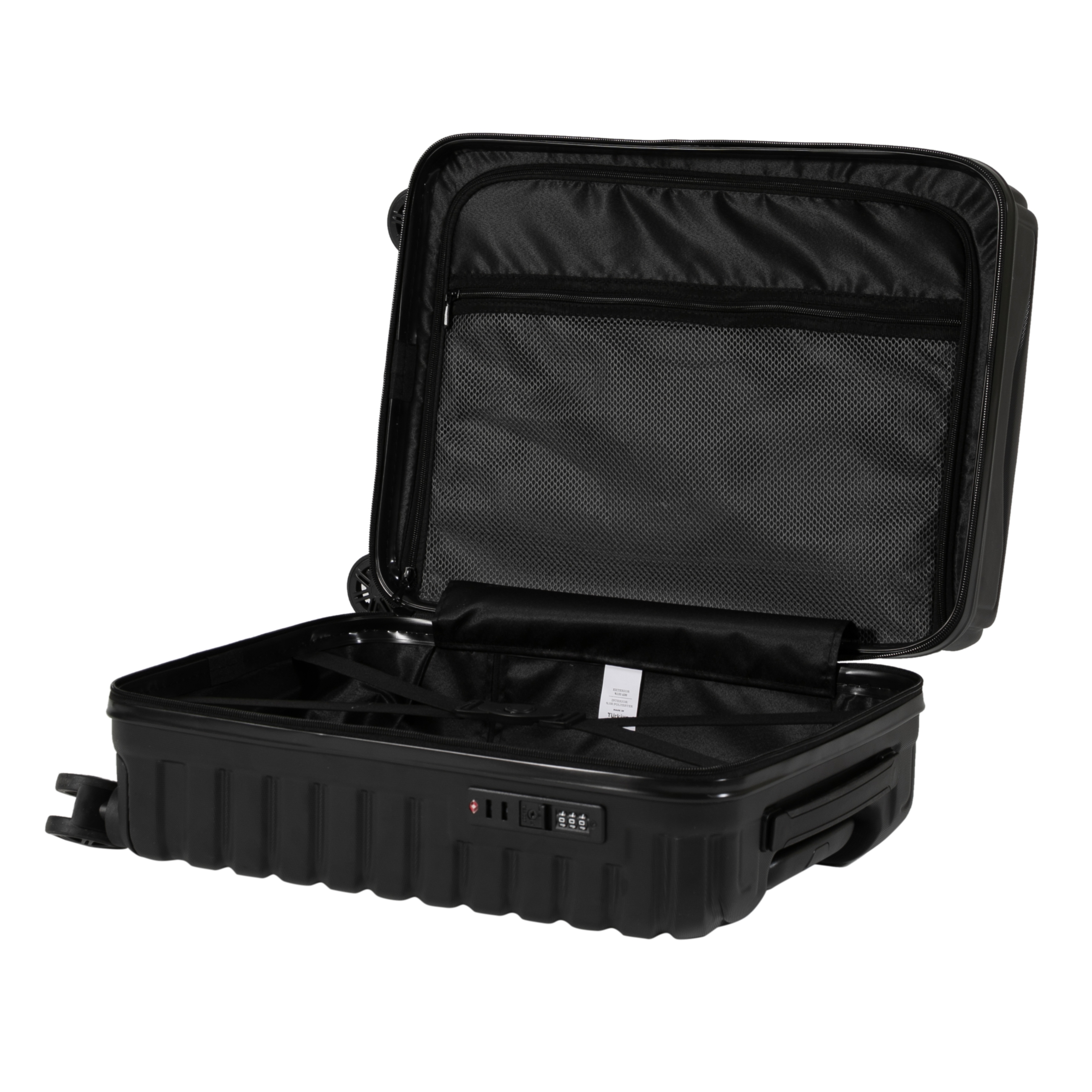 BARCELONA SİYAH KABİN BOY VALİZ