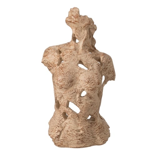 ABSTRACT WOMAN BİBLO KAHVERENGİ 12X22X36CM