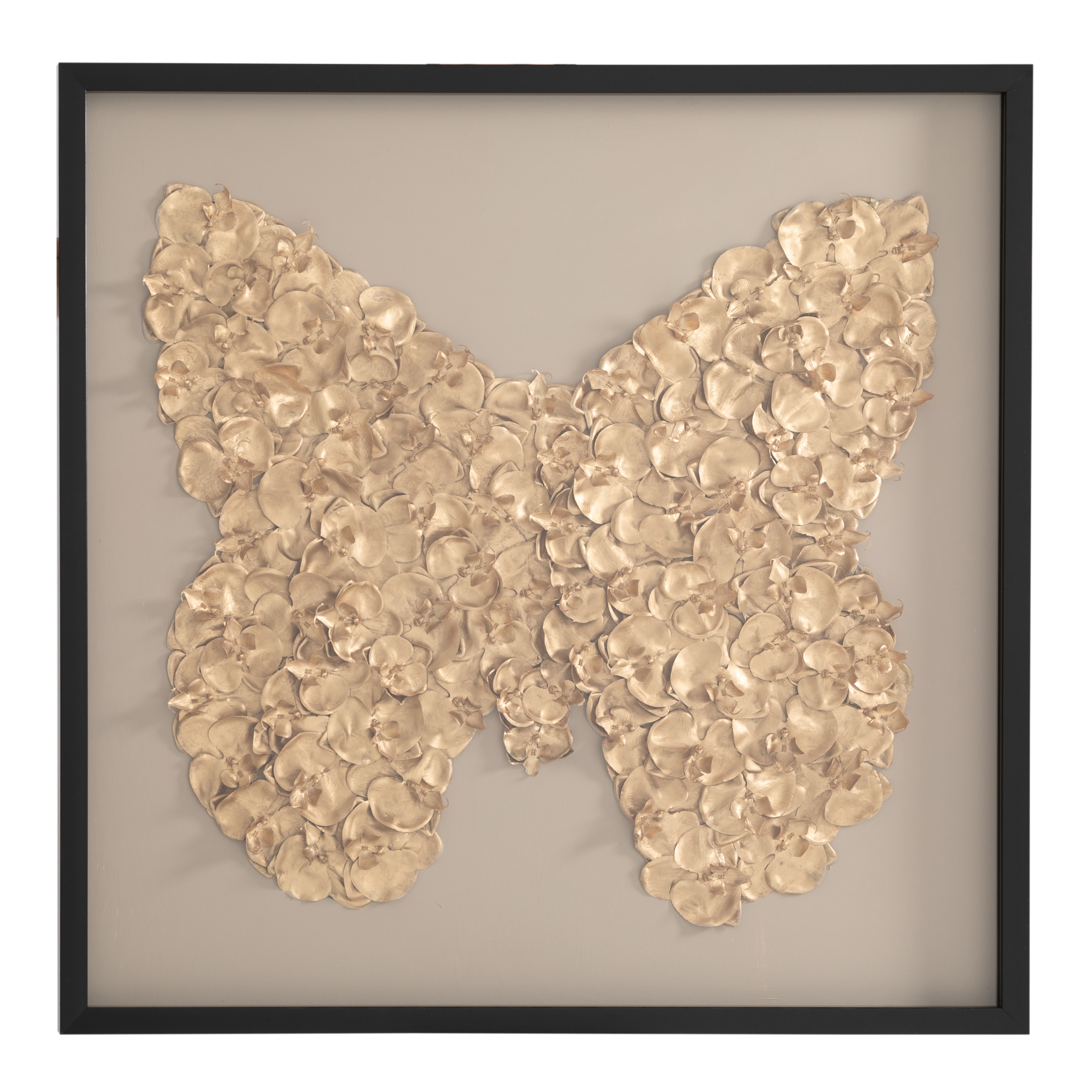 GOLDEN BUTTERFLY CAM TABLO 100X100CM