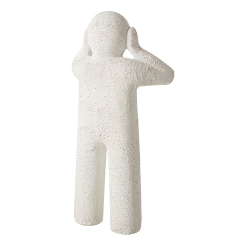 NO-HEAR BİBLO BEYAZ 19X8X40 CM