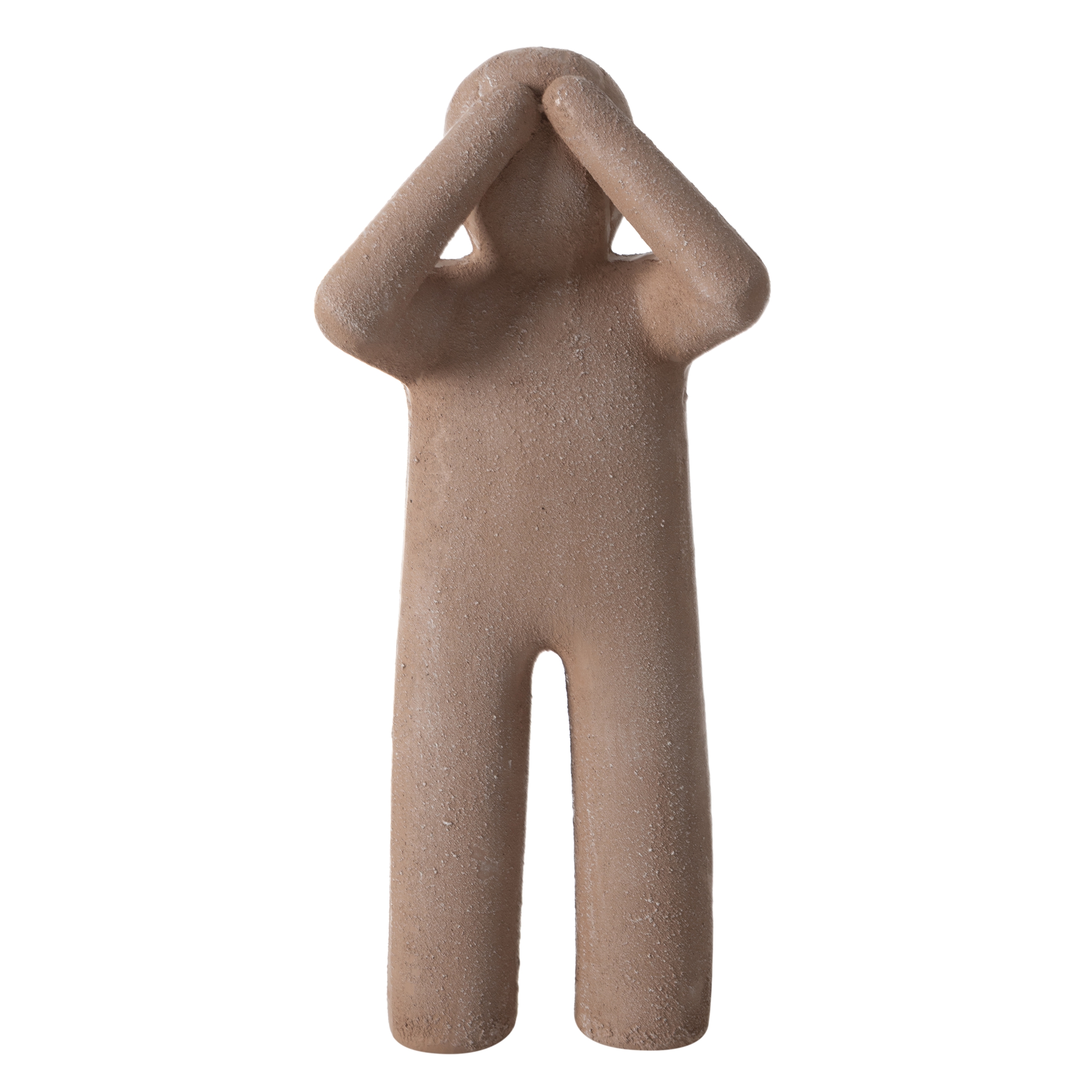 NO-SEE MAN BİBLO KAHVE 18X8X40 CM