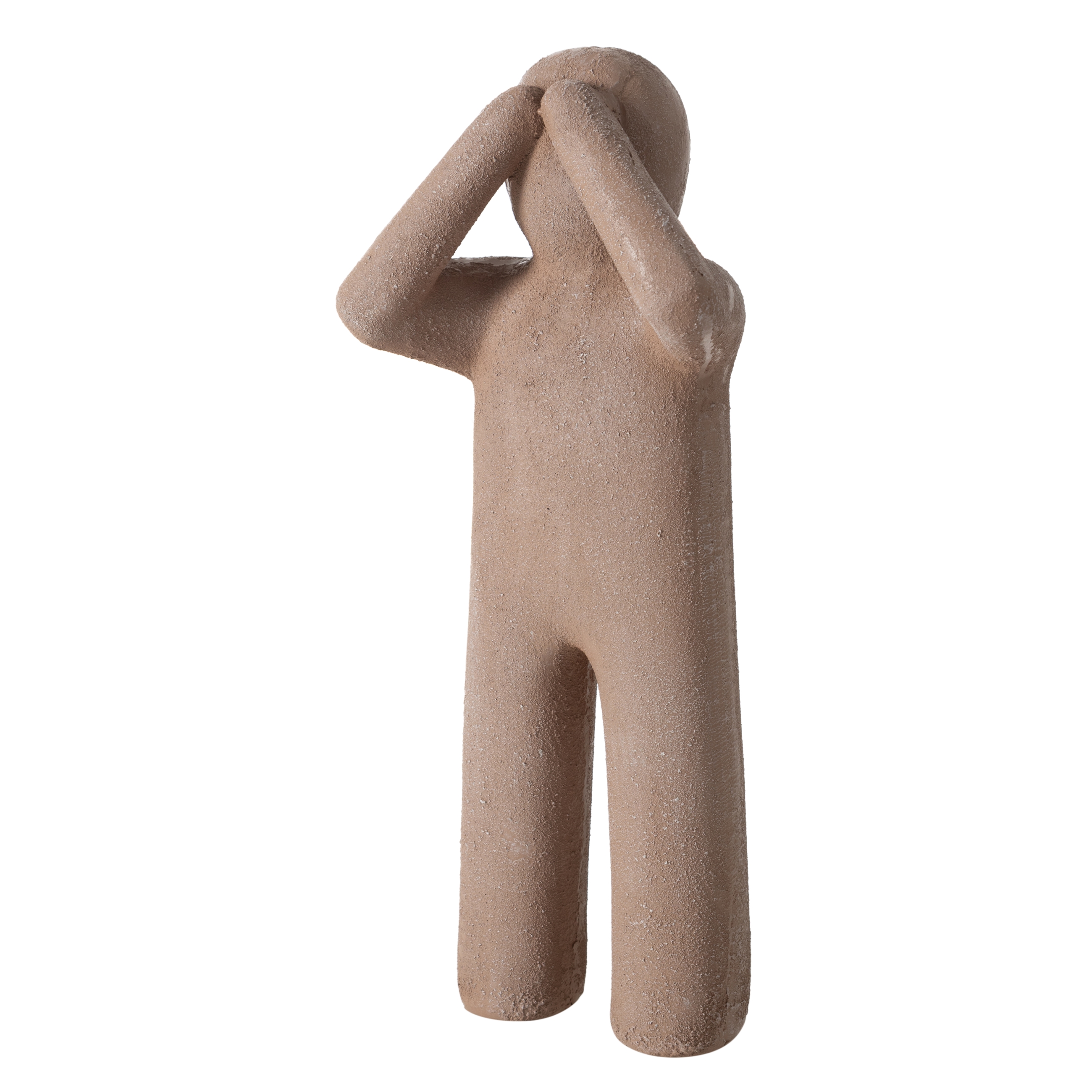 NO-SEE MAN BİBLO KAHVE 18X8X40 CM