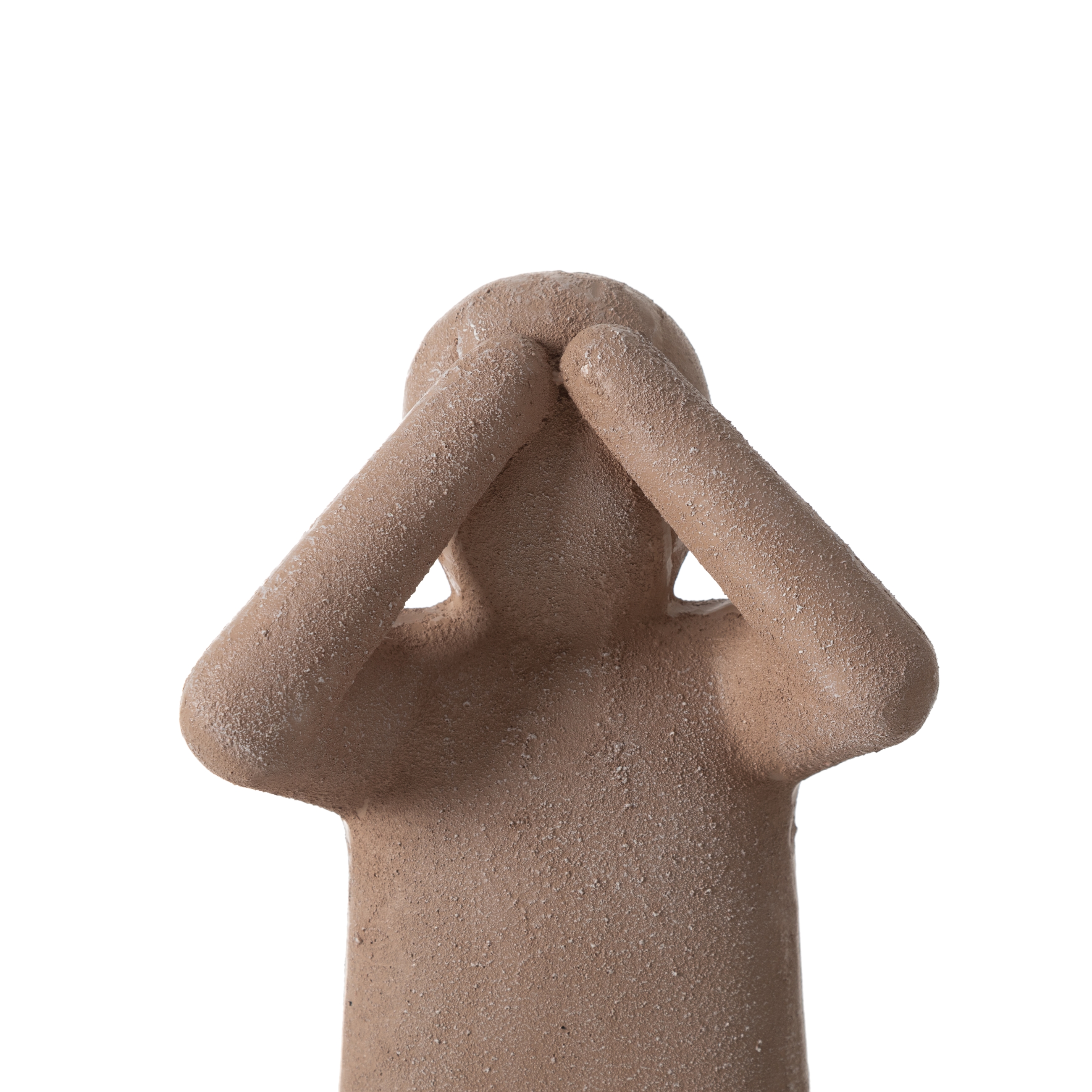 NO-SEE MAN BİBLO KAHVE 18X8X40 CM