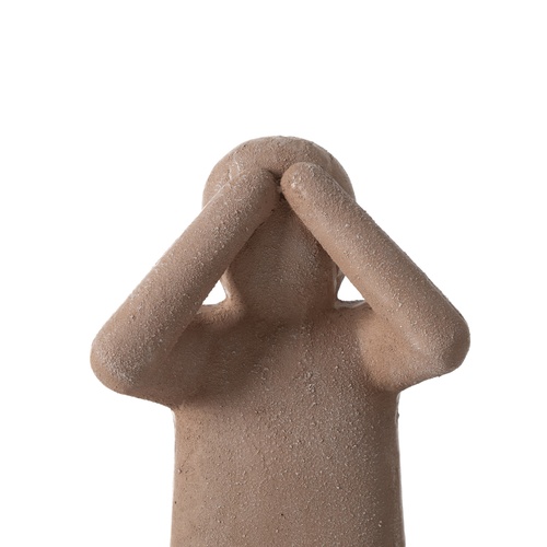  NO-SEE MAN BİBLO KAHVE 18X8X40 CM