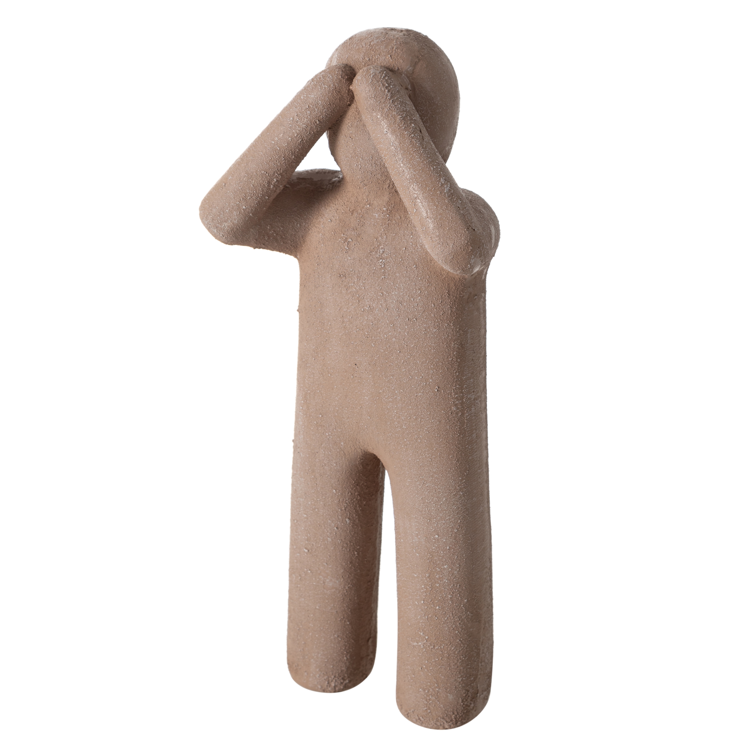 NO-SEE MAN BİBLO KAHVE 18X8X40 CM