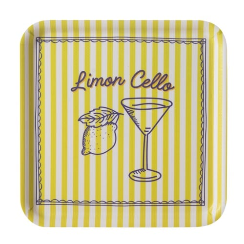 LİMON CELLO KAYDIRMAZ TEPSİ 24CM