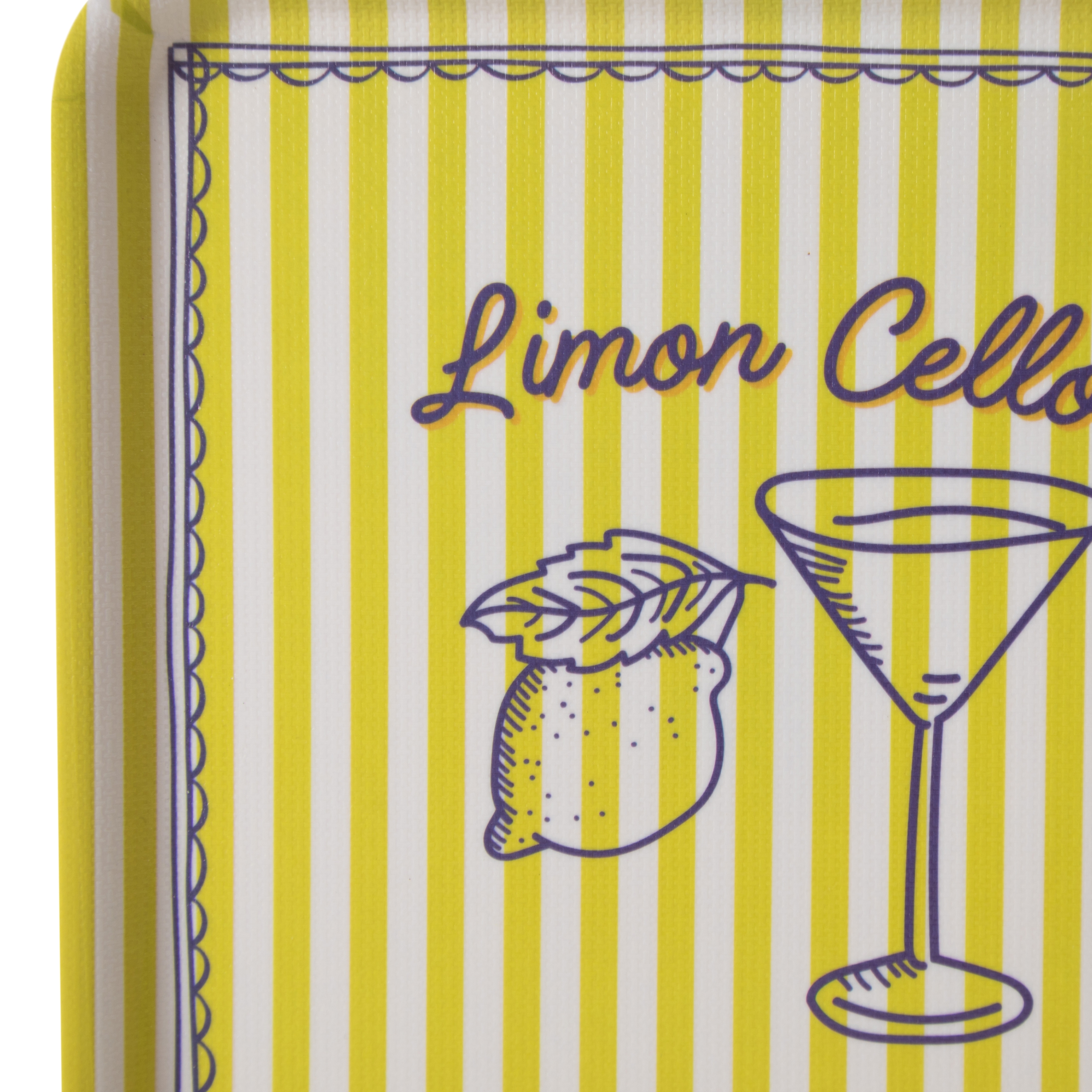 LİMON CELLO KAYDIRMAZ TEPSİ 24CM