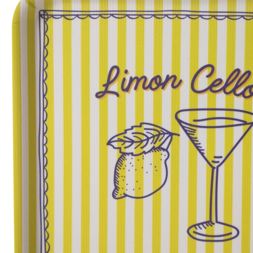  LİMON CELLO KAYDIRMAZ TEPSİ 24CM