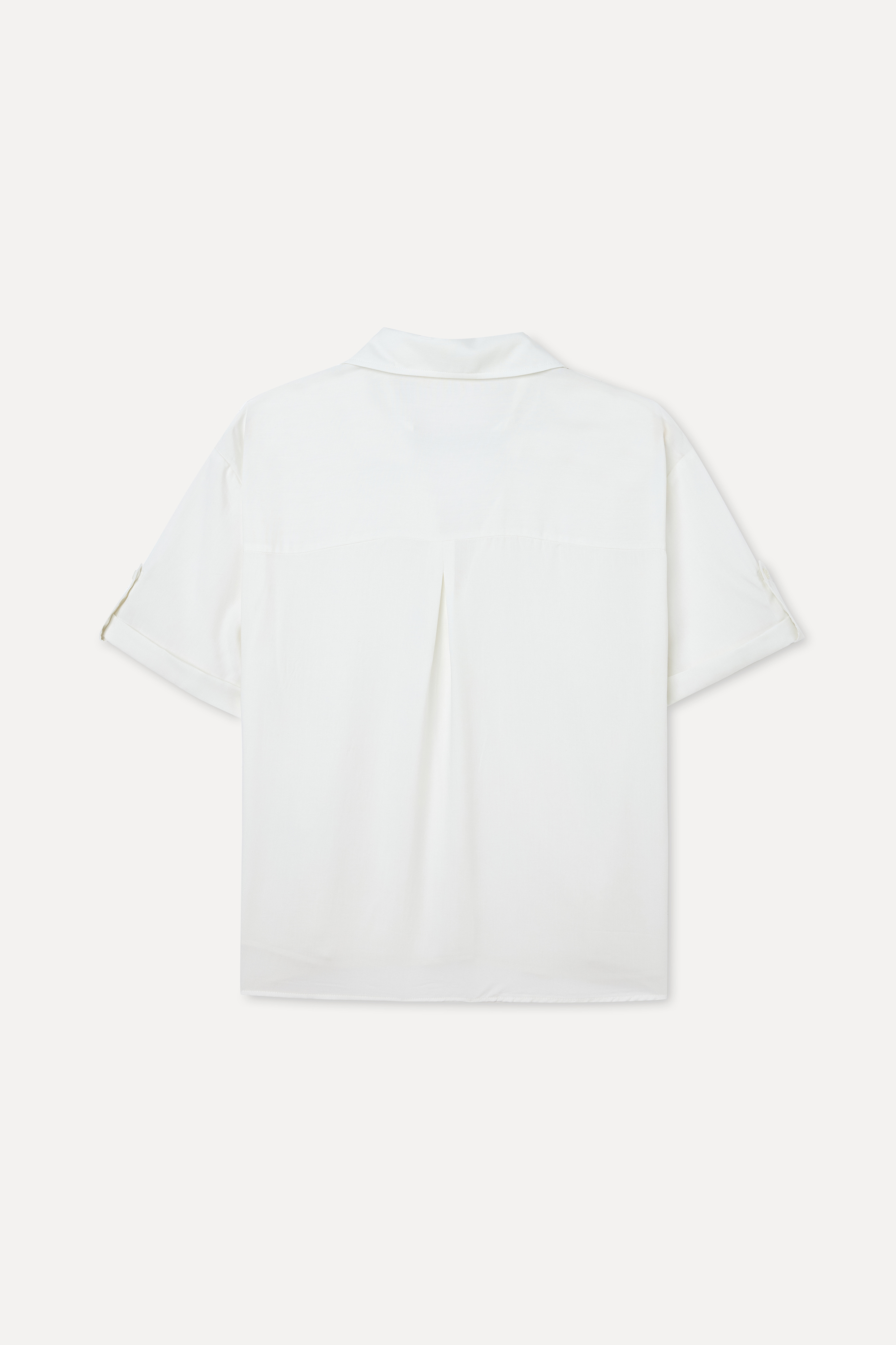 LİYOSEL KISA KOLLU GÖMLEK