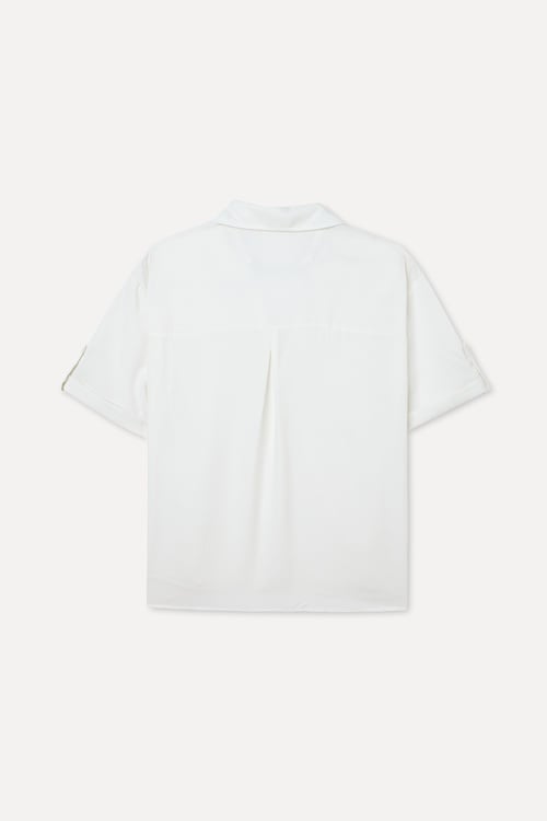 LİYOSEL KISA KOLLU GÖMLEK