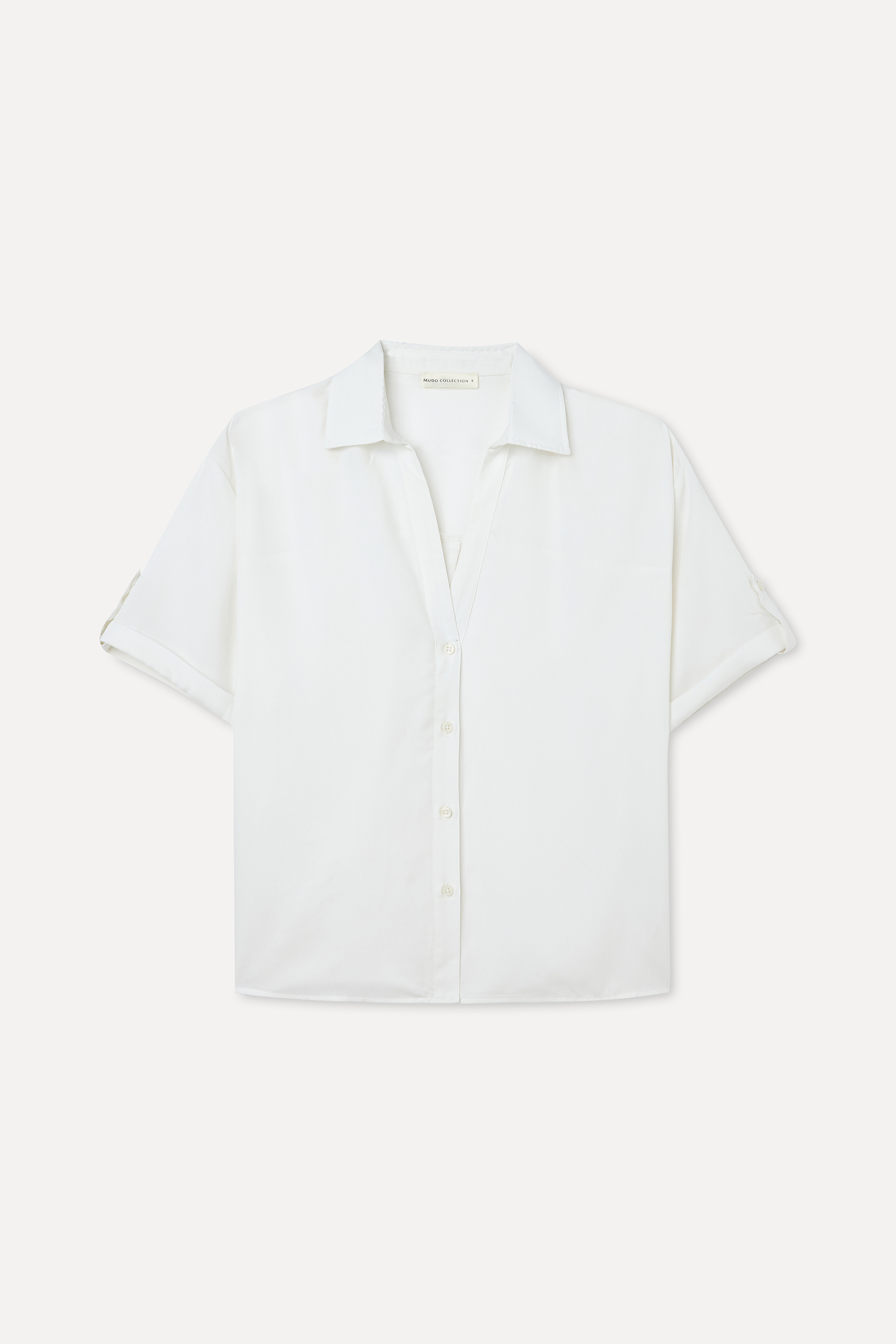 LİYOSEL KISA KOLLU GÖMLEK