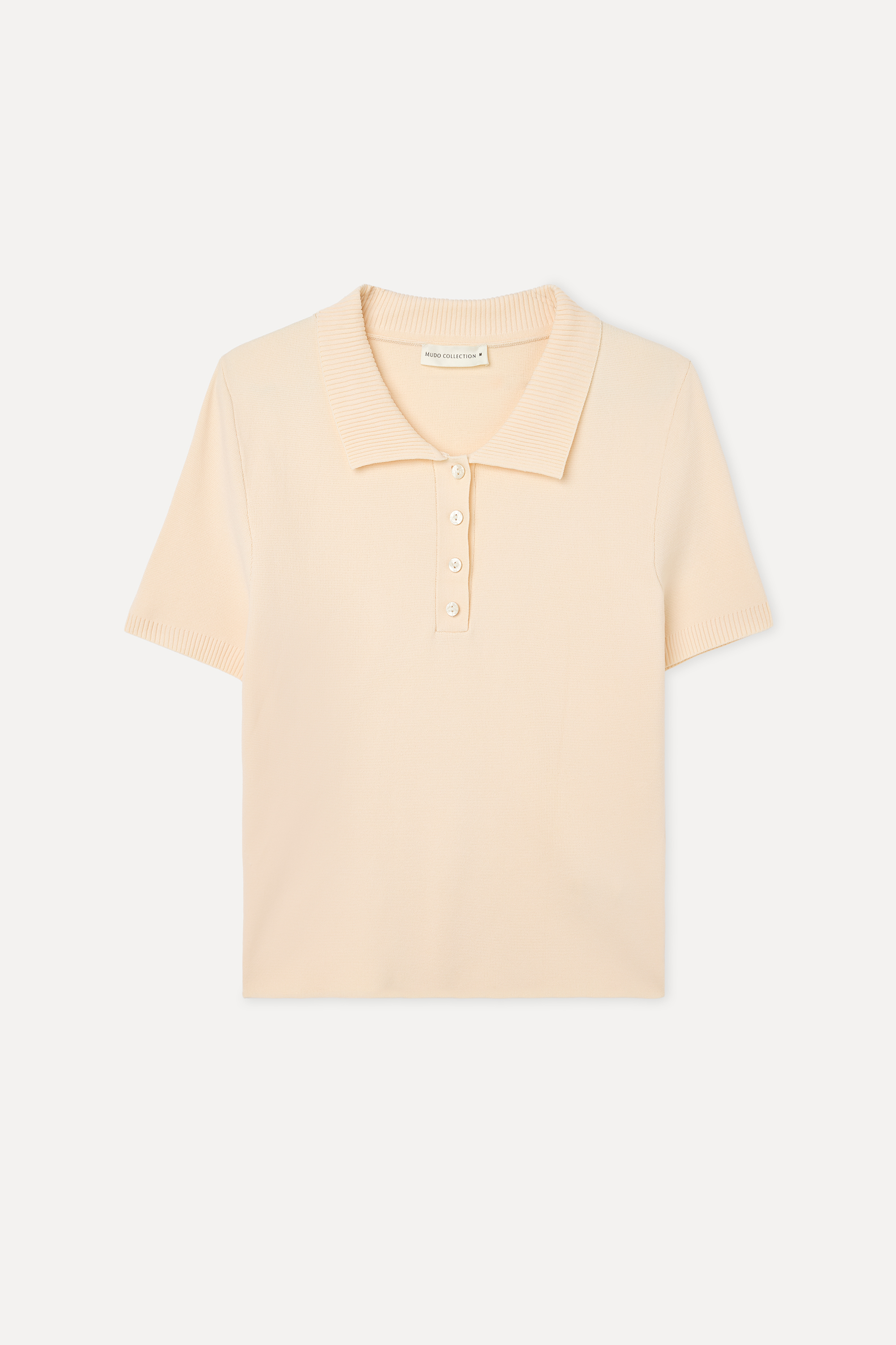 FITTED POLO YAKA KISA KOLLU TRİKO KAZAK