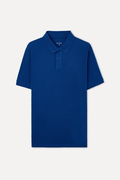 Mudo Erkek Lacivert Polo Yaka T-Shirt