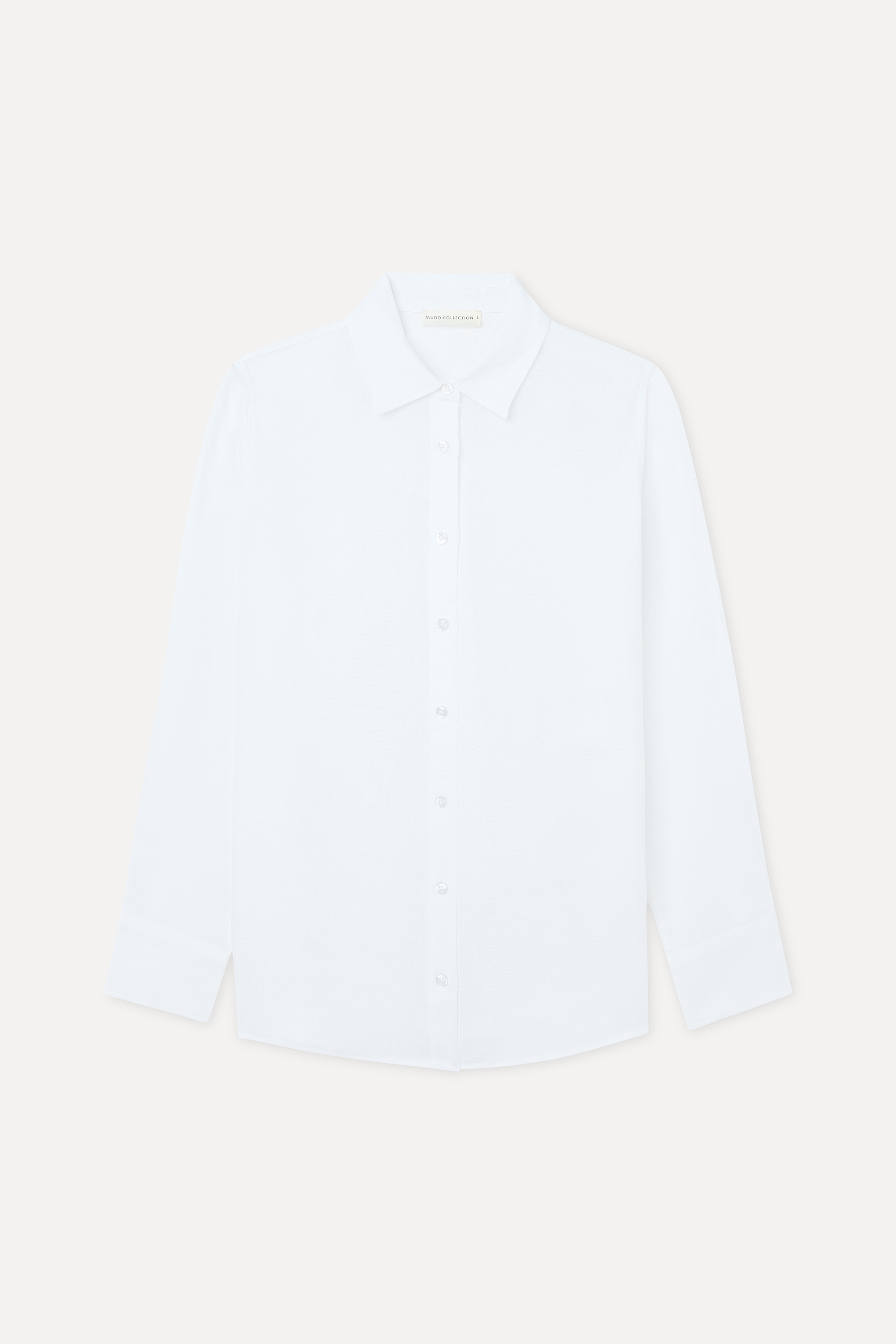 UZUN KOLLU KETEN GÖMLEK