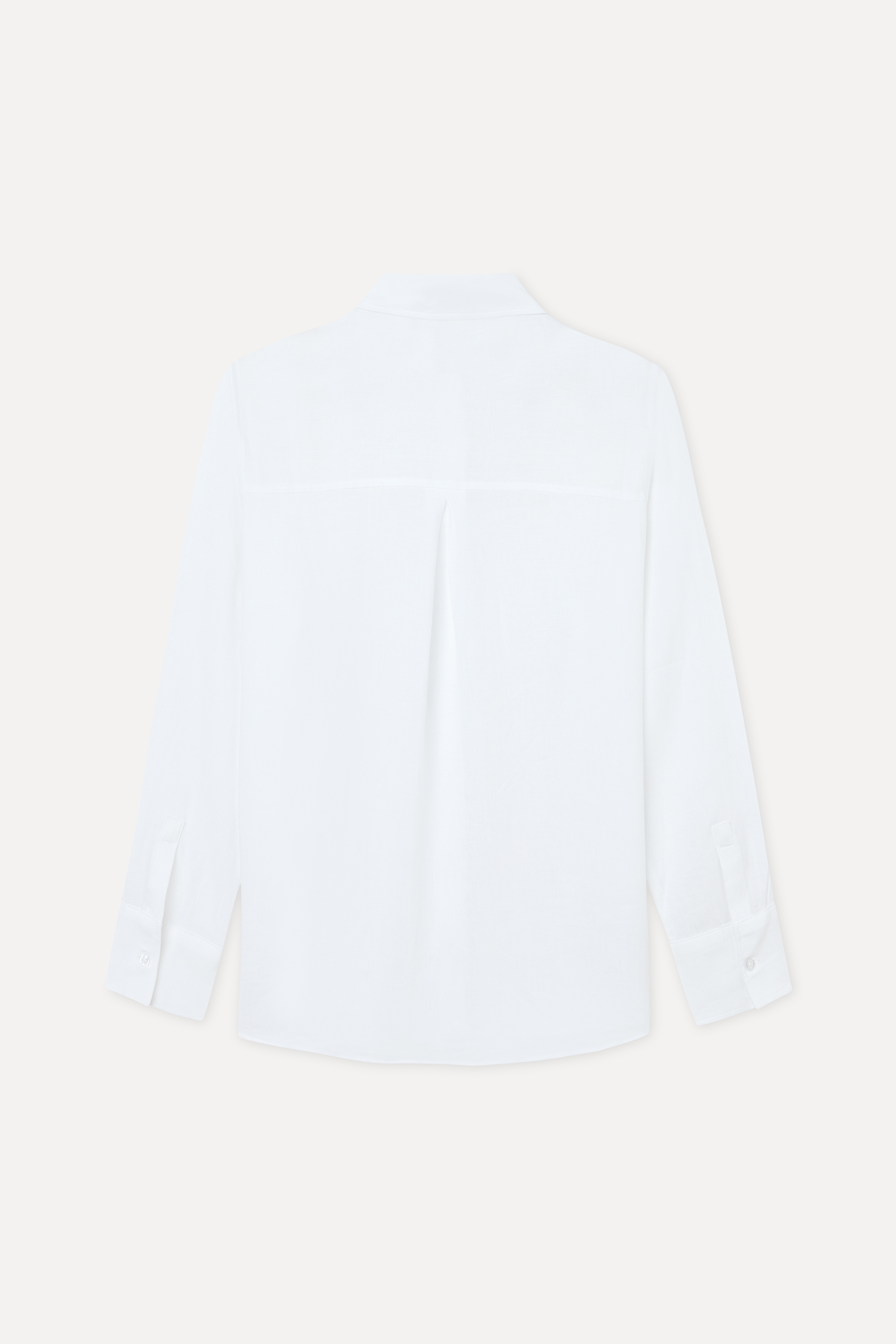 UZUN KOLLU KETEN GÖMLEK