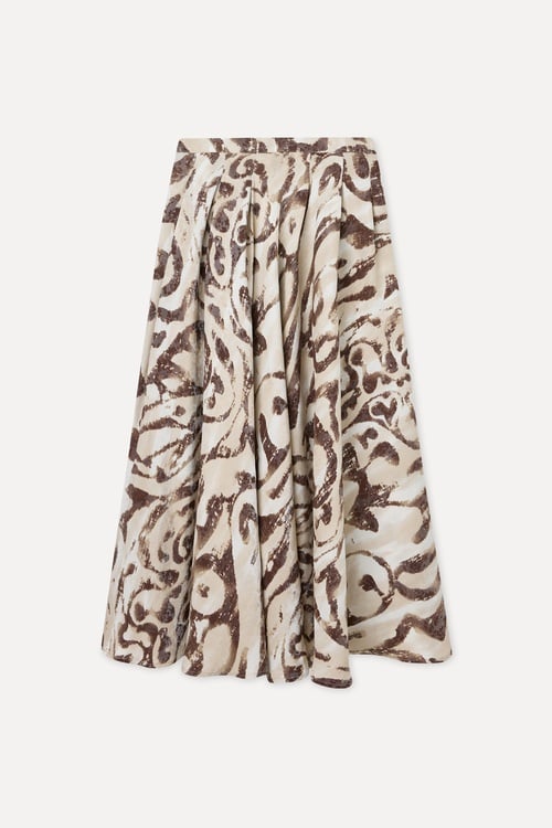 JAKARLI KLOŞ MİDİ ETEK