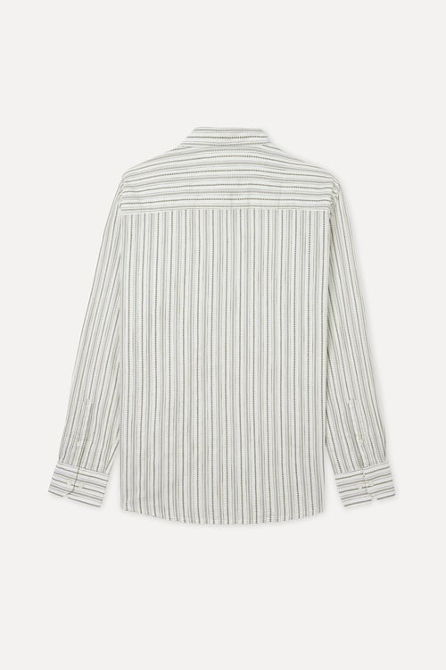 ÇİZGİLİ REGULAR FIT UZUN KOLLU GÖMLEK