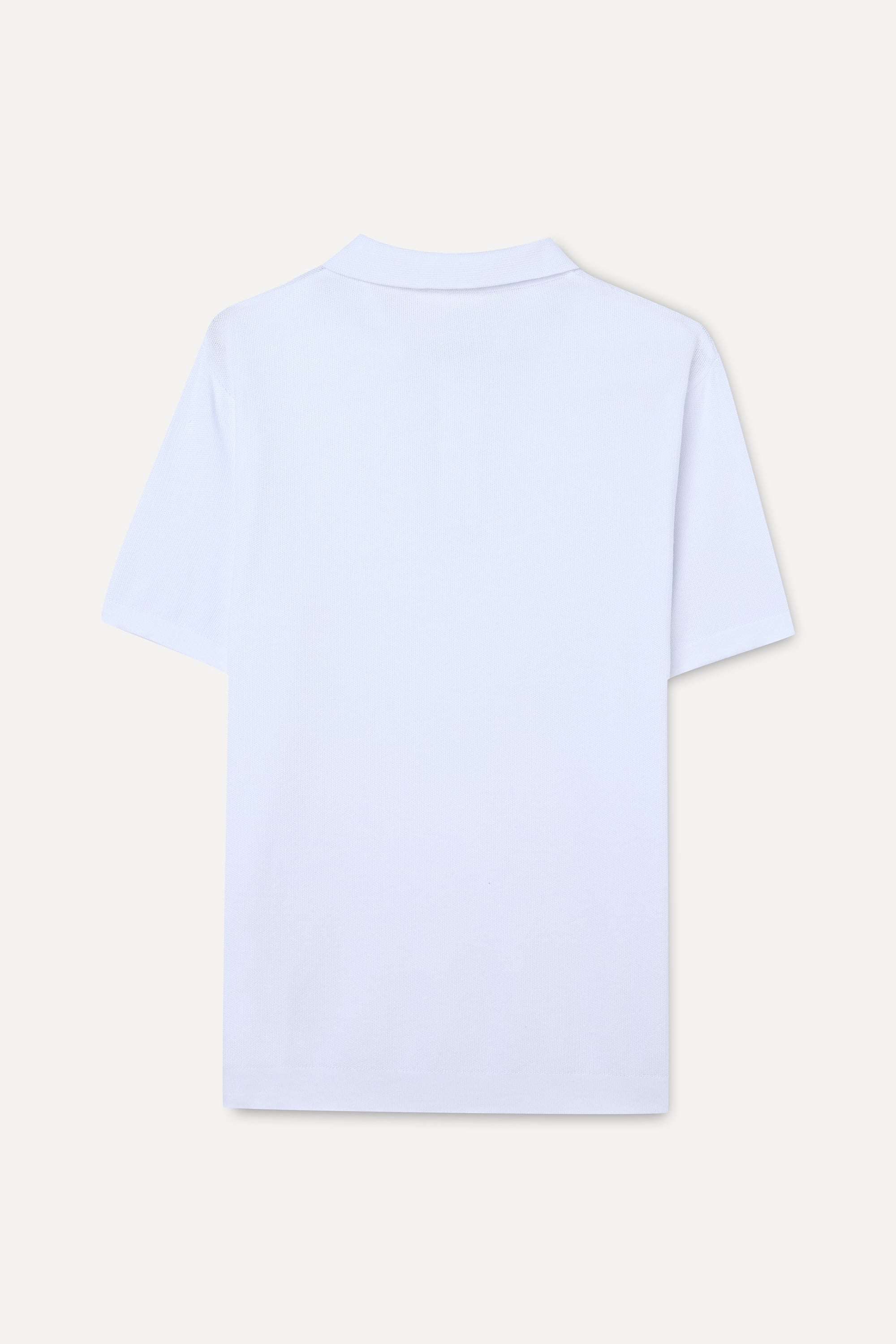 Erkek Yeşil Düğmeli Polo Yaka Kısa Kollu Triko Kazak