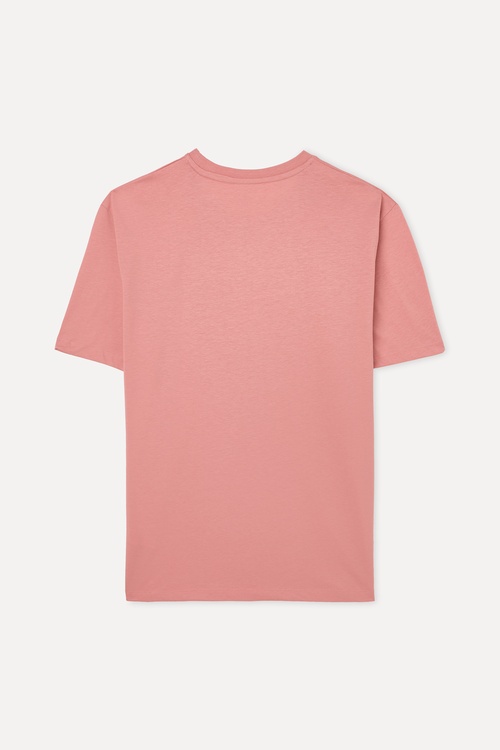  PAMUKLU BİSİKLET YAKA T-SHIRT