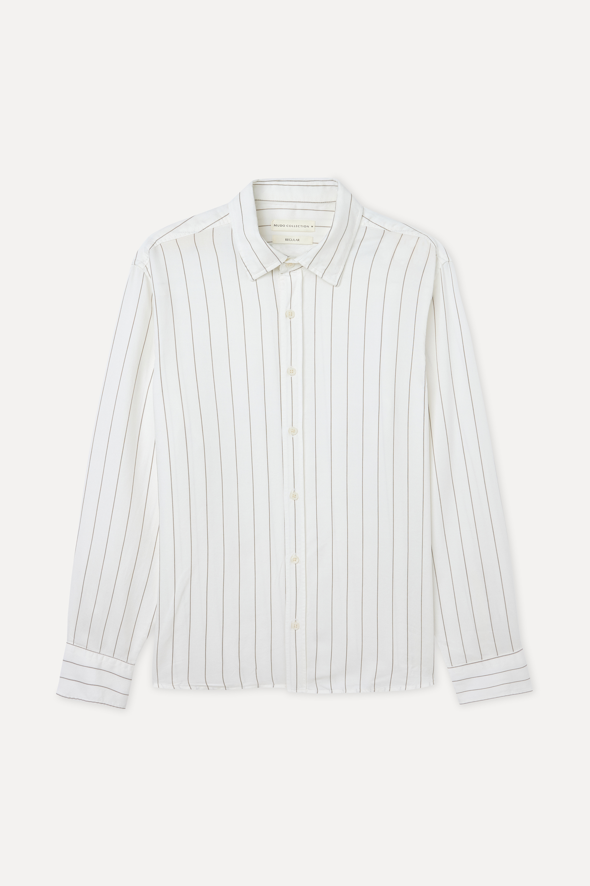 ÇİZGİLİ REGULAR FIT UZUN KOLLU GÖMLEK