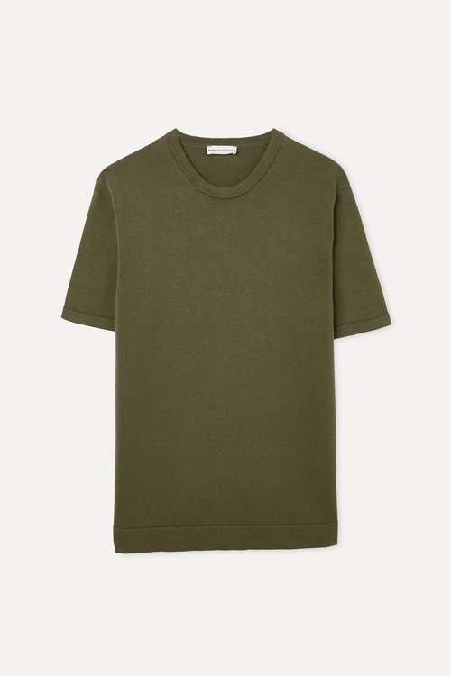 BİSİKLET YAKA KISA KOLLU TRİKO KAZAK