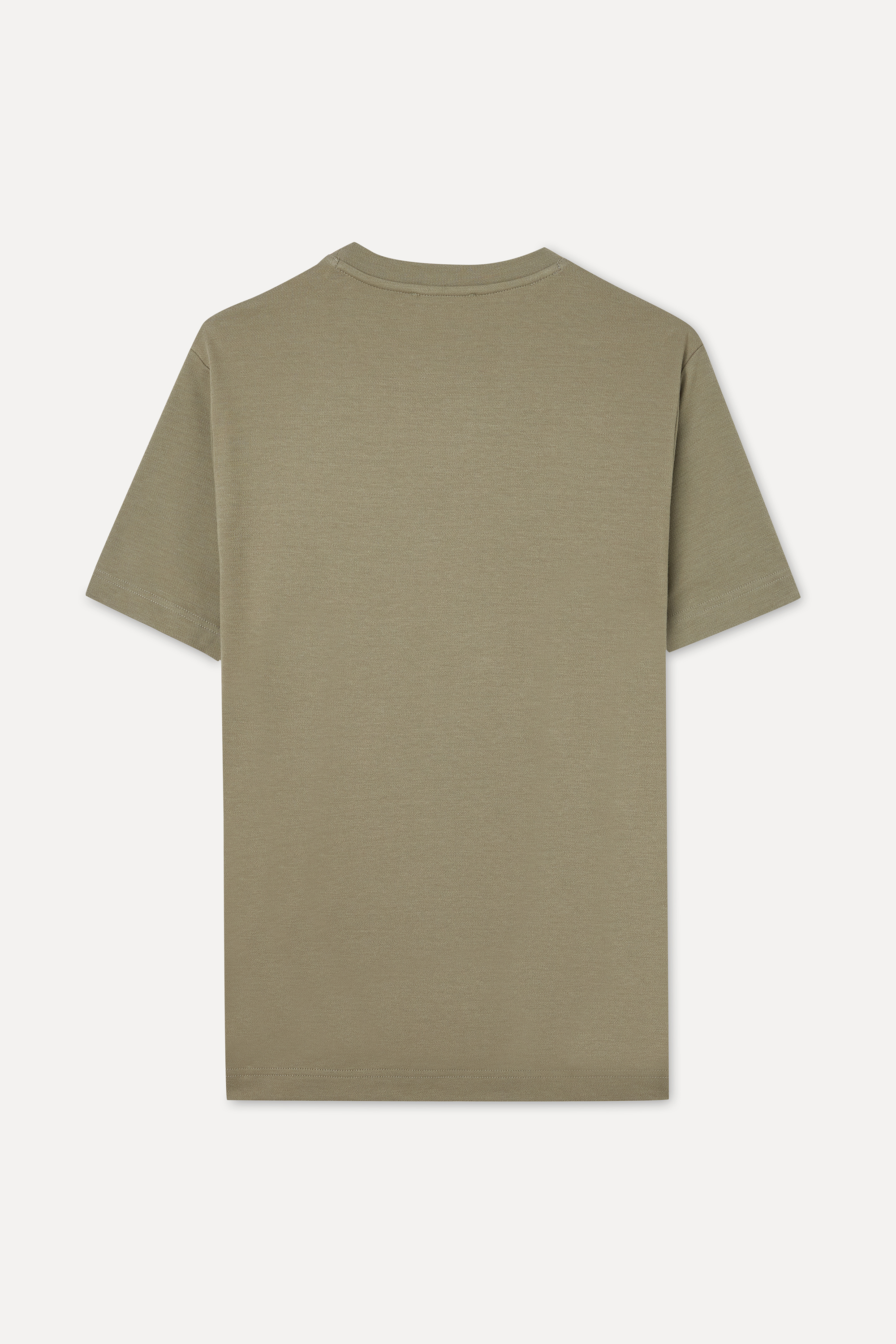 COMFORT FIT BİSİKLET YAKA T-SHIRT