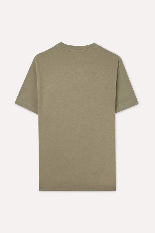 COMFORT FIT BİSİKLET YAKA T-SHIRT