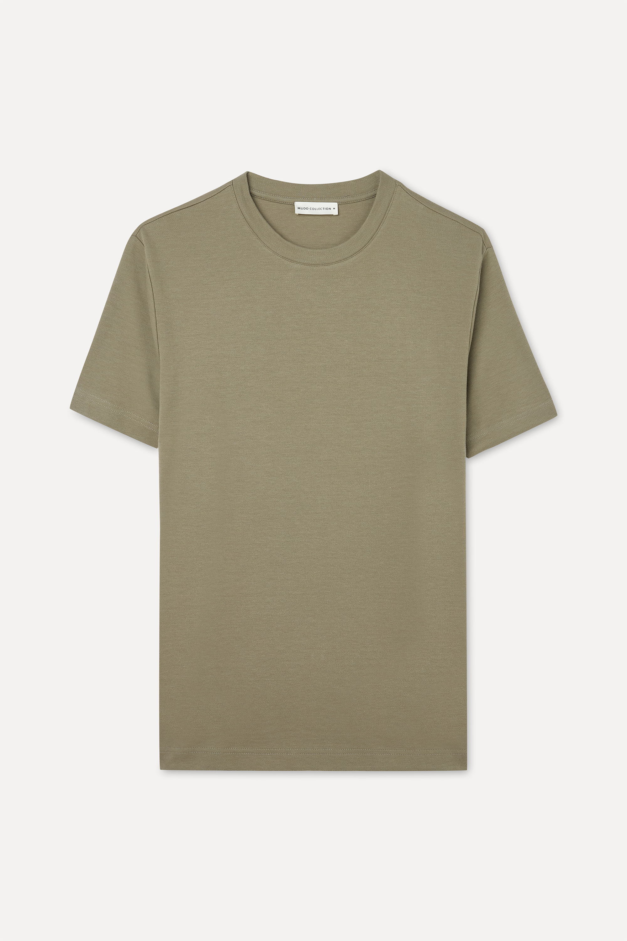 COMFORT FIT BİSİKLET YAKA T-SHIRT