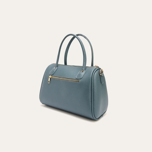 DERİ GÖRÜNÜMLÜ ASKILI EL ÇANTASI