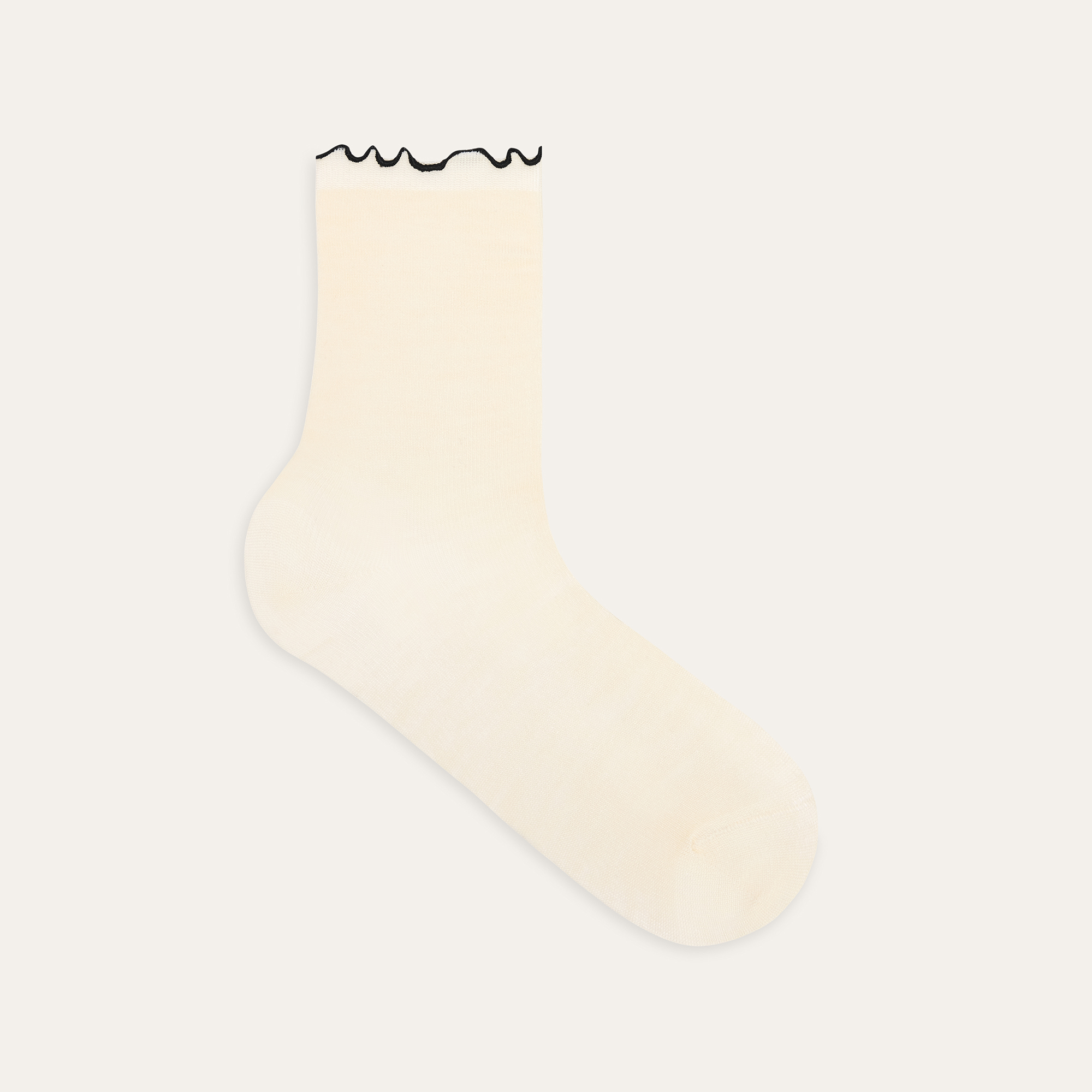 BİLEĞİ FIRFIRLI SOKET ÇORAP