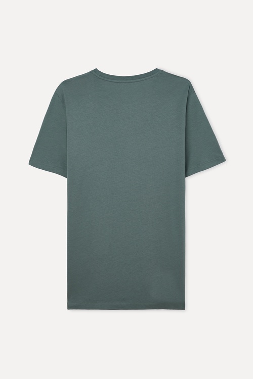  PAMUKLU BİSİKLET YAKA T-SHIRT