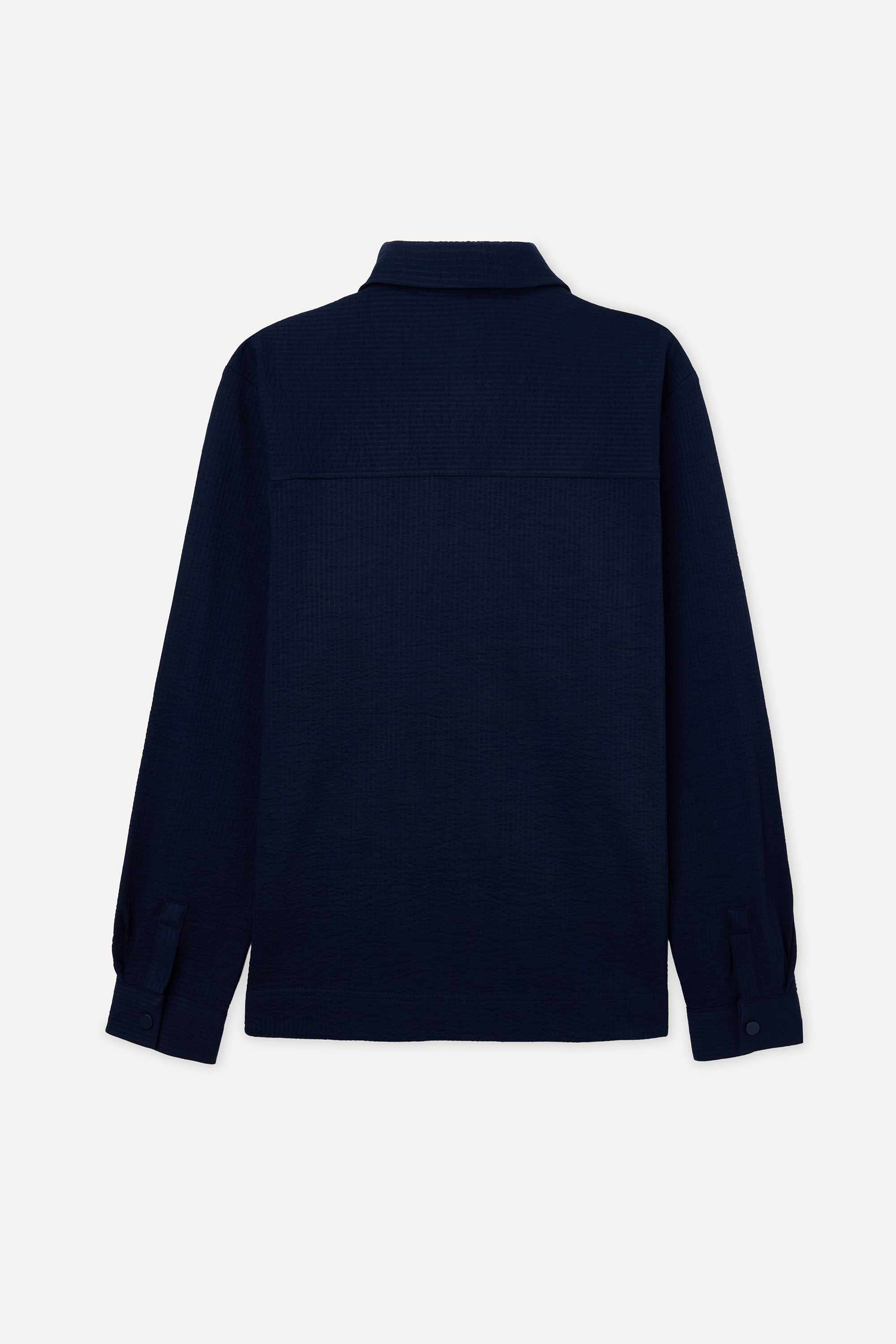 Erkek Lacivert Regular Fit Dokulu Ceket