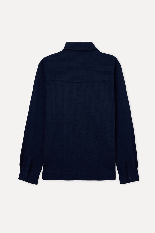  Erkek Lacivert Regular Fit Dokulu Ceket